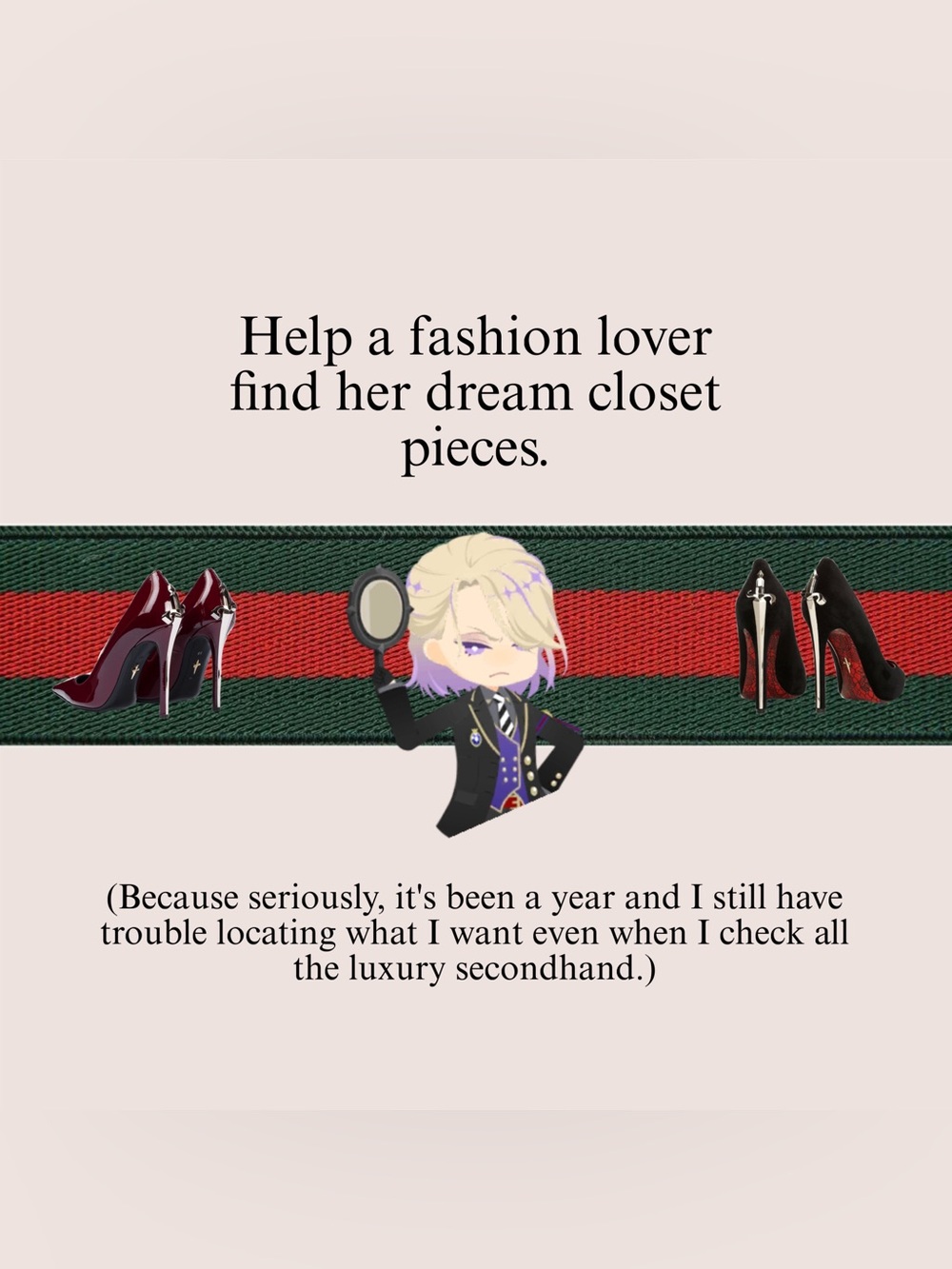 ISO Dagger Heels Gucci Boston Bag Brown